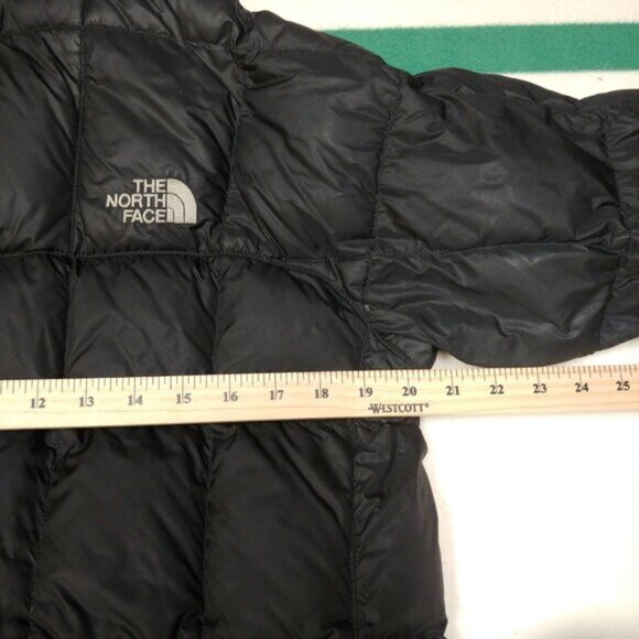 The‎ North Face Jacket Women's L 600 Down Coat Long Trench Puffer Hooded  *READ* - Picture 6 of 6
